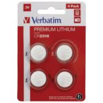 BATERIJA LITIJ DUGMASTA 3V PK4 CR2016 VERBATIM 49531 BLISTER