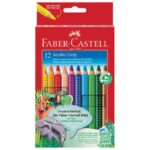 BOJE DRVENE  12BOJA JUMBO GRIP FABER-CASTELL 110912 BLISTER