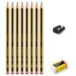 OLOVKA GRAFITNA HB NORIS PK8 PLUS GUMICA PLUS ŠILJILO GRATIS STAEDTLER 120 SBK8P1 BLISTER - Image 2
