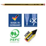 OLOVKA GRAFITNA HB NORIS PK8 PLUS GUMICA PLUS ŠILJILO GRATIS STAEDTLER 120 SBK8P1 BLISTER - Image 4