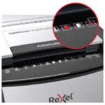 UNIŠTAVAČ DOKUMENTACIJE  90 (RUČNO 8) LISTOVA CROSSCUT OPTIMUM AUTO FEED PLUS   90X REXEL 2020090XEU - Image 7