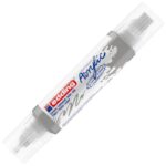 BOJA AKRILNA U TUBI OBOSTRANA 3D EDDING 5400923 SREBRNA - Image 2