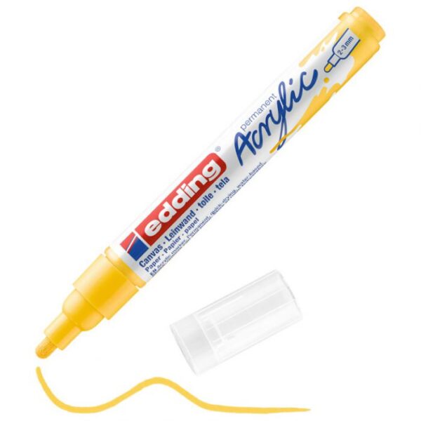 MARKER AKRILNI 2-3 MM EDDING 5100905 ŽUTI