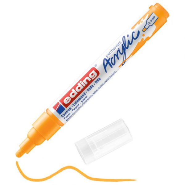 MARKER AKRILNI 2-3 MM EDDING 5100906 TOPLO ŽUTI