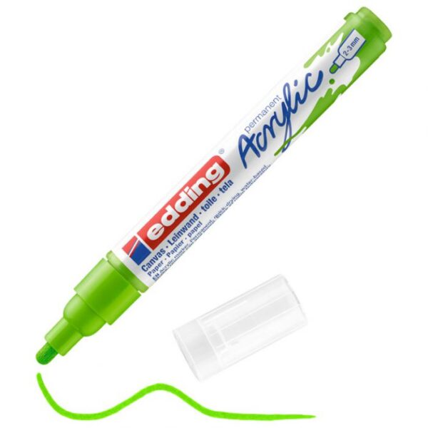 MARKER AKRILNI 2-3 MM EDDING 5100927 ŽUTO ZELENI