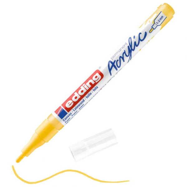 MARKER AKRILNI 1-2 MM EDDING 5300905 ŽUTI
