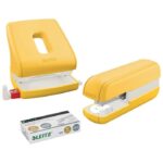 STROJ ZA SPAJANJE DO  30 LISTOVA STOLNI COSY LEITZ 55670019 ŽUTI/BIJELI - Image 4