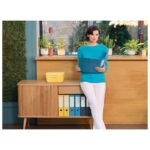 KUTIJA S  2 LADICE COSY LEITZ 53570019 ŽUTA/BIJELA - Image 7