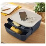 KUTIJA S  2 LADICE COSY LEITZ 53570089 TAMNOSIVA/BIJELA - Image 5