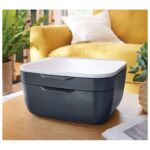 KUTIJA S  2 LADICE COSY LEITZ 53570089 TAMNOSIVA/BIJELA - Image 6