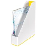 STALAK ZA SPISE OKOMIT PLASTIČAN WOW LEITZ 53621016 -NL BIJELO-ŽUTI - Image 3