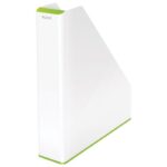 STALAK ZA SPISE OKOMIT PLASTIČAN WOW LEITZ 53621054 -NL BIJELO-ZELENI - Image 2