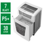 UNIŠTAVAČ DOKUMENTACIJE   7 LISTOVA IQ OFFICE PRO LEITZ 80040000 BIJELO/SIVI - Image 5