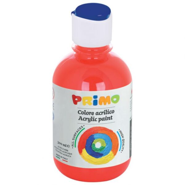 BOJA TEMPERA AKRILNA 300ML PRIMO 400TA300300 CRVENA
