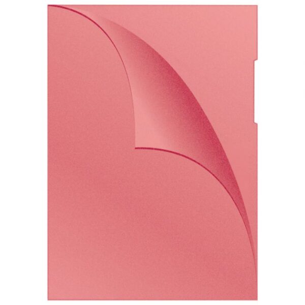 FASCIKL &QUOT;L&QUOT; 120MY PP A4 MAT PK100 Q-CONNECT KF00306 CRVENI