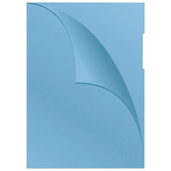 FASCIKL &QUOT;L&QUOT; 120MY PP A4 MAT PK100 Q-CONNECT KF00307 PLAVI