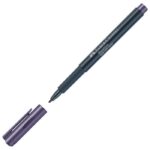 MARKER PERMANENTNI 1-2 MM METALLIC FABER-CASTELL 160736 METALIK LJUBIČASTI * DO ISTEKA ZALIHA