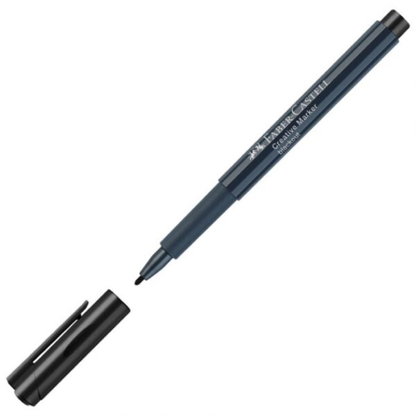 MARKER PERMANENTNI 1-2 MM FABER-CASTELL 160799 CRNI * DO ISTEKA ZALIHA