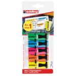 SIGNIR MINI 1-3 MM EDDING 7/5BOJA BLISTER (4 PLUS 1 GRATIS)