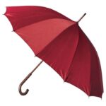 KIŠOBRAN AUTOMATIK S DRVENOM RUČKOM 16PANELA H-1002 STRATUS XXL CRVENI