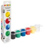 BOJA TEMPERA ZA TEKSTIL 25ML U ČAŠI 6 BOJA PRIMO 4101TX6E BLISTER - Image 2