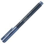 MARKER PERMANENTNI 1-2 MM METALLIC FABER-CASTELL 160753 METALIK TAMNOPLAVI * DO ISTEKA ZALIHA - Image 3