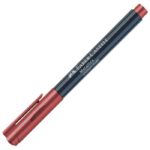 MARKER PERMANENTNI 1-2 MM METALLIC FABER-CASTELL 160793 METALIK BORDO * DO ISTEKA ZALIHA - Image 3