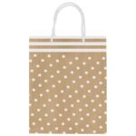 VREĆICE UKRASNE 30X40X12 CM BIJELE TOČKE REX-SAUL SADOCH SDE41-053D * DO ISTEKA ZALIHA