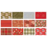 PAPIR UKRASNI ROLA 70X200 CM RASO PRESTIGIO NOVOGODIŠNJI REX-SAUL SADOCH R33J1NAR