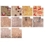 PAPIR UKRASNI ROLA 70X100 CM METAL KRAFT NOVOGODIŠNJI REX-SAUL SADOCH MK301AP1