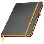 NOTES A5 CRTE 80L ŠAMOA S GUMICOM CUXHAVEN CRNO/NARANČASTI