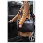 TORBA POSLOVNA ZA NOTEBOOK 15,6&QUOT; KOŽNA EXACTIVE EXACOMPTA 17437E CRNA - Image 8