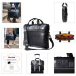 TORBA POSLOVNA ZA NOTEBOOK 15,6&QUOT; KOŽNA EXACTIVE EXACOMPTA 17437E CRNA - Image 14