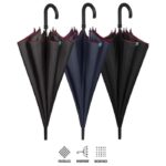 KIŠOBRAN AUTOMATIK S PLASTIČNOM RUČKOM GOLF TIME PERLETTI 26216 SORTIRANO * DO ISTEKA ZALIHA