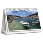 KALENDAR STOLNI PLANER - DVOTJEDNIK &QUOT;CROATIA&QUOT; 30 LISTIOVA, SPIRALA