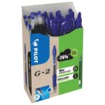 SET ROLER GEL GRIP 0,7 MM G2 PK12 PILOT  PLUS  REFILI PK12 GRATIS PLAVI * DO ISTEKA ZALIHA - Image 2