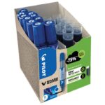 SET MARKER ZA BIJELU PLOČU 2,3 MM V BOARD MASTER BEGREEN PK10 PILOT  PLUS  REFILI (5 PLUS 5 GRATIS) PLAVI - Image 2