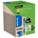 SET MARKER ZA BIJELU PLOČU 2,3 MM V BOARD MASTER BEGREEN PK10 PILOT  PLUS  REFILI (5 PLUS 5 GRATIS) ZELENI