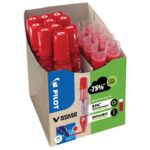 SET MARKER ZA BIJELU PLOČU 2,3 MM V BOARD MASTER BEGREEN PK10 PILOT  PLUS  REFILI (5 PLUS 5 GRATIS) CRVENI - Image 2