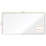 PLOČA MAGNETNA 240X120 CM ALUMINIJSKI OKVIR PREMIUM PLUS STEEL NOBO 1915151 BIJELA - Image 3