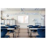 PLOČA MAGNETNA 240X120 CM ALUMINIJSKI OKVIR PREMIUM PLUS STEEL NOBO 1915151 BIJELA - Image 8