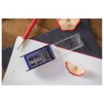 ŠILJILO METALNO 4RUPE-ZA OLOVKE I 2 MM TEHNIČKE AUTOMATIC AS2M KUM.1053121 PLAVO/PROZIRNO - Image 2