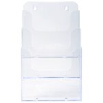 STALAK ZA PROSPEKTE STOLNI A5 OKOMIT 3 PRETINCA EXACOMPTA 75158D PROZIRAN - Image 2