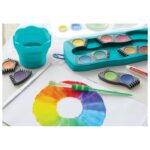 ČAŠA ZA TEMPERE CLIC&AMP;GO FABER-CASTELL 181580 TIRKIZNA BLISTER - Image 6