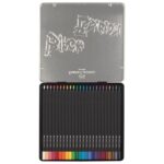 BOJE DRVENE  24BOJE METALNA KUTIJA BLACK EDITION FABER-CASTELL 116425 - Image 10