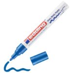 MARKER PERMANENTNI SJAJNI LAKIRAJUĆI 2-4 MM EDDING 750 PLAVI - Image 3