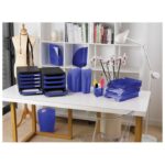 KOŠ ZA SMEĆE PP 15L ECOBIN EXACOMPTA 45360D PROZIRNO PLAVI - Image 3