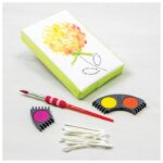 BOJA VODENA FI 24 MM 12BOJA PLUS BIJELA TEMPERA CONNECTOR FABER-CASTELL 125003 TIRKIZNA KUTIJA - Image 5