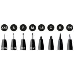 SET PITT ARTIST PK8 BLACK FABER-CASTELL 167158 BLISTER - Image 3