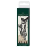 SET PITT ARTIST PK4 BLACK FABER-CASTELL 167153 BLISTER